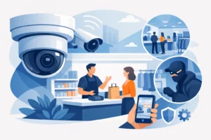Caméra surveillance pour commerce: bien choisir