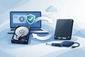 Guide remplacement disque système sans risque