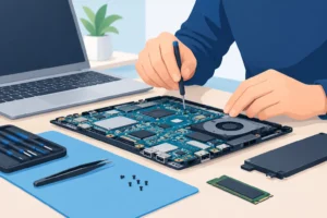Peut-on réparer une carte mère de portable ?
